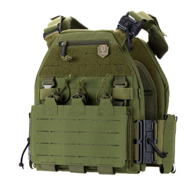 PLATE CARRIER MQR OD GREEN CONQUER
