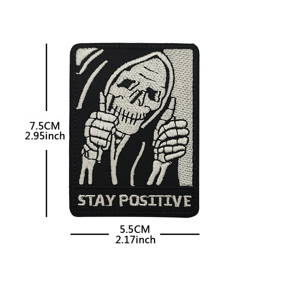 PATCHES STAY POSITIVE