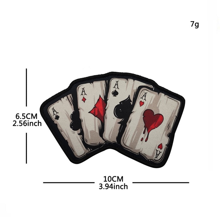 PATCHES POKER D'ASSI
