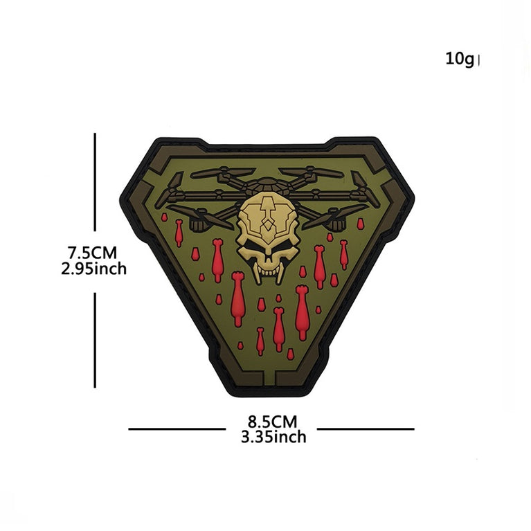 PATCHES PVC F208 Olive drab