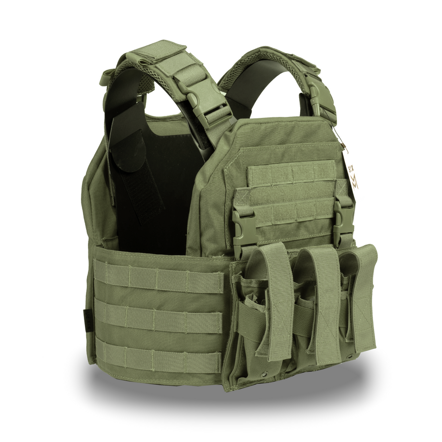 PLATE CARRIER 036M OD GREEN SIXMM