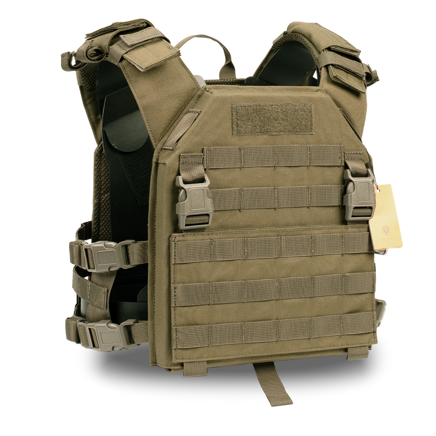 PLATE CARRIER MPC COYOTE BROWN CONQUER