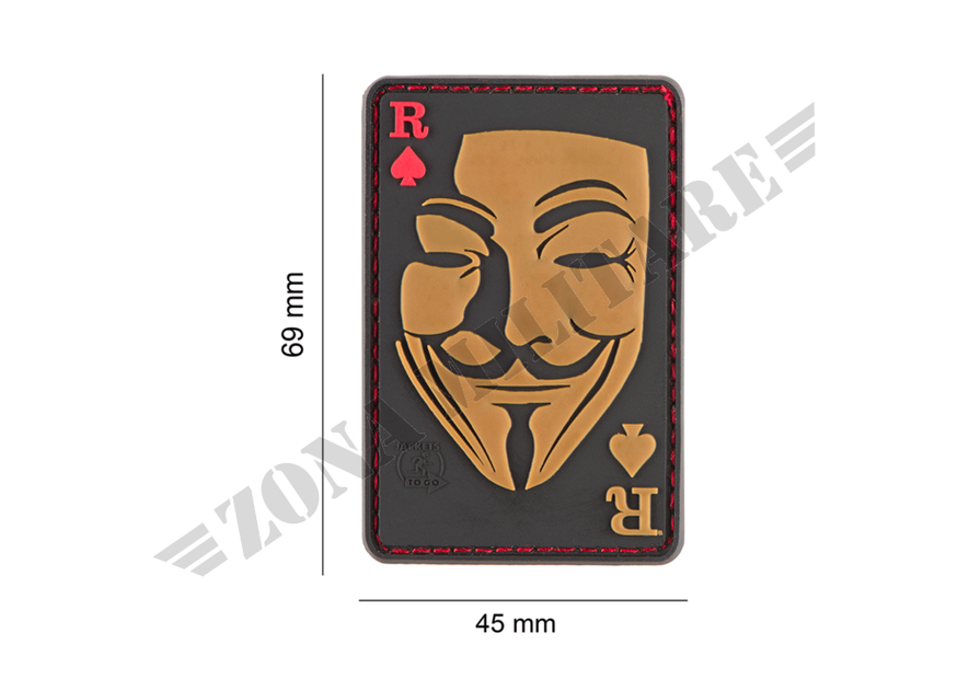 Patch gommata WOC Resistance JTG