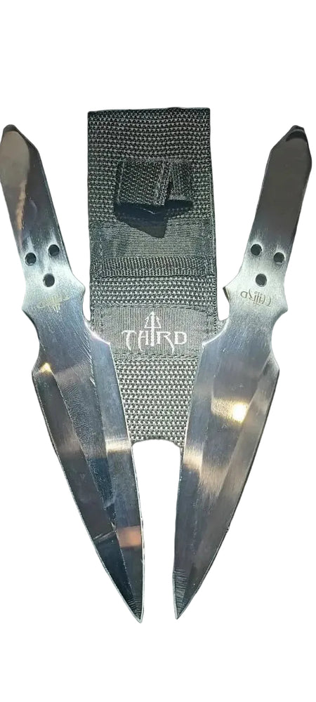 SET DA 2 COLTELLI DA LANCIO H0069 THIRD AMONT