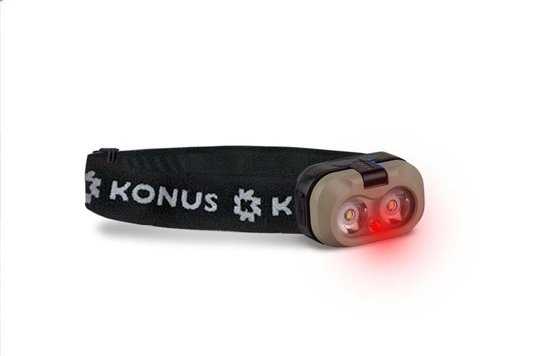 TORCIA DA TESTA KONUSFLASH-8 RICARICABILE KONUS