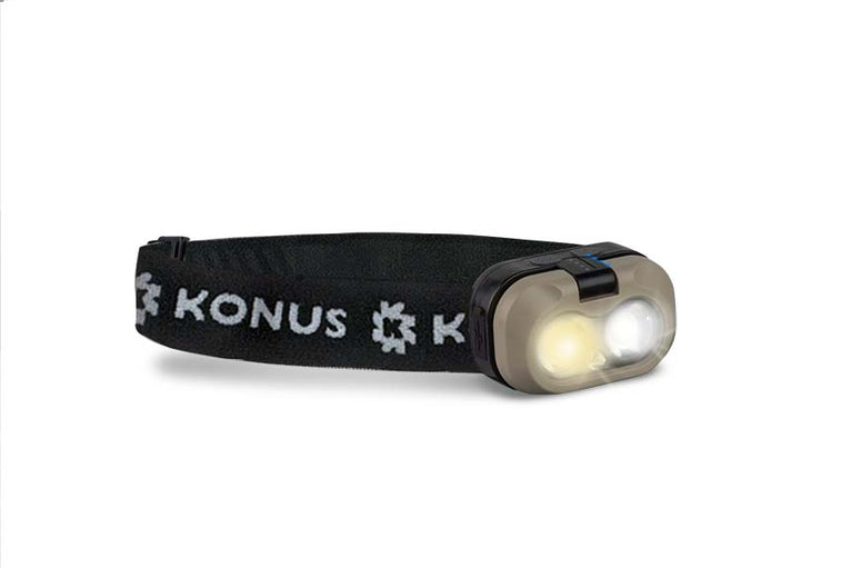 TORCIA DA TESTA KONUSFLASH-8 RICARICABILE KONUS
