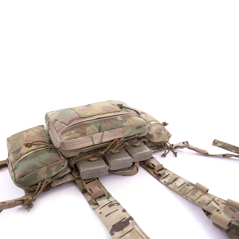 CHEST RIG MCR MK1 TYPE 2 COMPLETAMENTE ACCESSORIATO WARRIOR