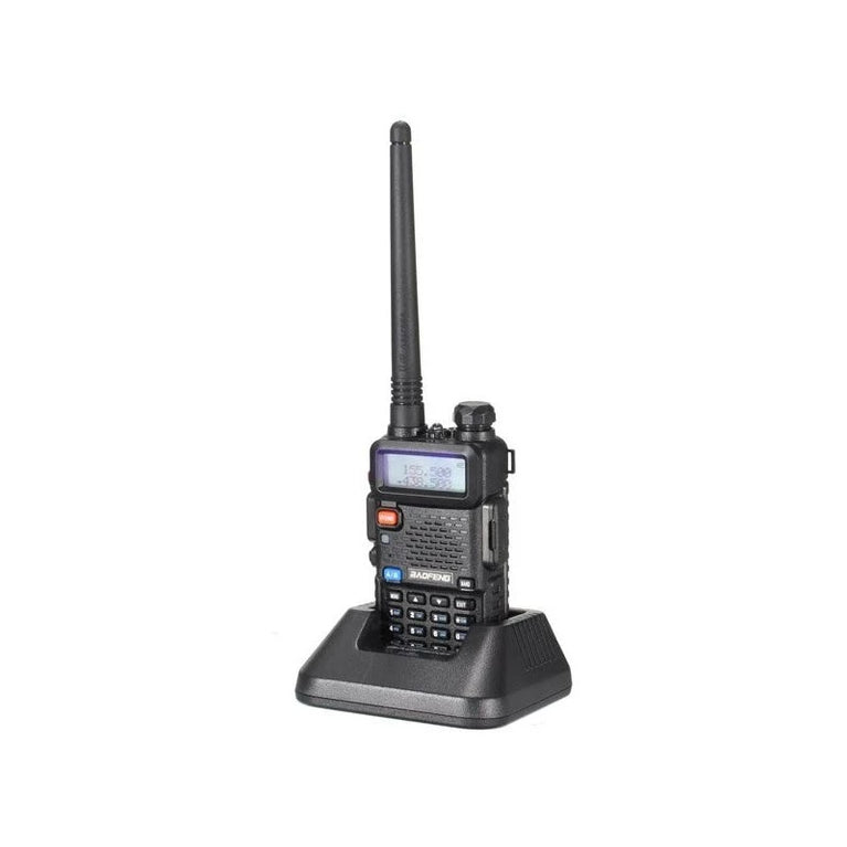 Radio Ricetrasmittente Uv5R 5 WATT Vhf/Uhf Dual Band NERO BAOFENG