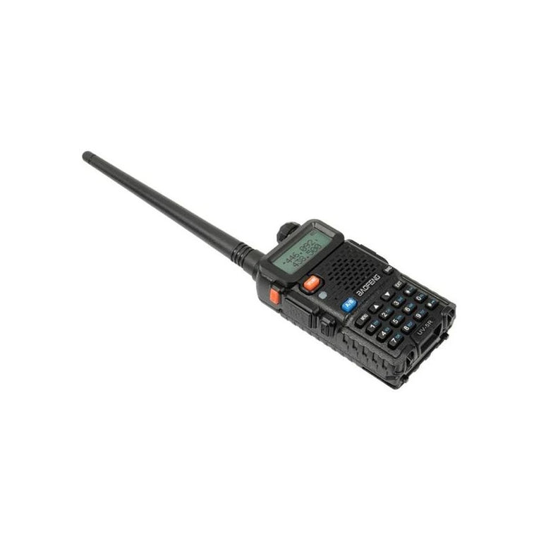 RADIO RICETRASMETTENTE UV5R 8 WATT VHF/UHF DUAL BAND NERO BAOFENG