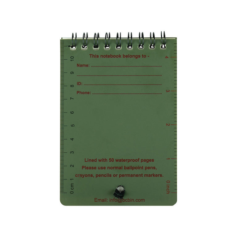 NOTEBOOK IDROREPELLENTE CD456 BCB INTERNATIONAL