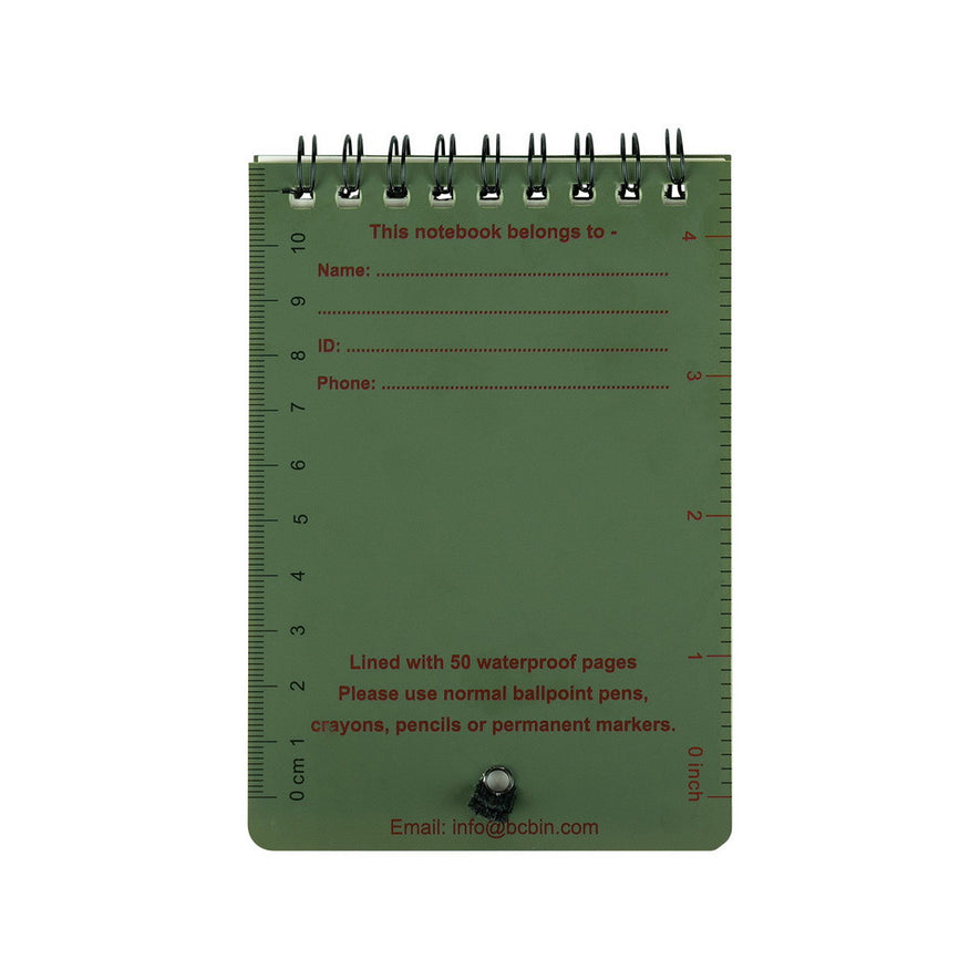 NOTEBOOK IDROREPELLENTE CD456 BCB INTERNATIONAL