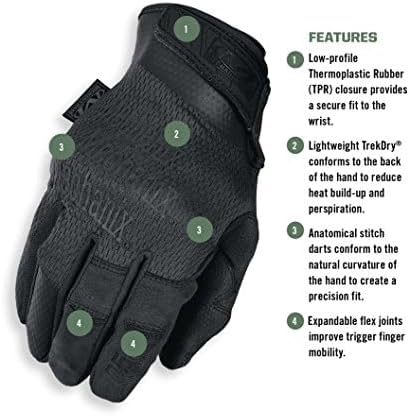 GUANTI SPECIALTY COVERT 0.5mm ORIGINAL NERI MECHANIX