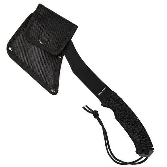 Ascia BLACK TACTICAL PARACORD MILTEC