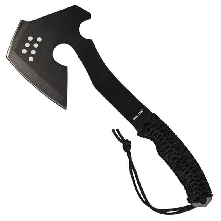 Ascia BLACK TACTICAL PARACORD MILTEC