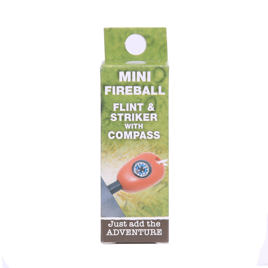 KIT FIRE STARTER BCB FIREBALL FLINT & STRIKE piccolo