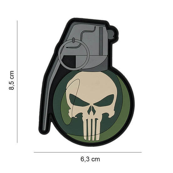 PATCH IN PVC HANDGRENADE PUNISHER 101 INC.
