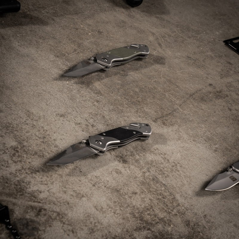 Coltello Con Clip Manico Colore Black 101 INC