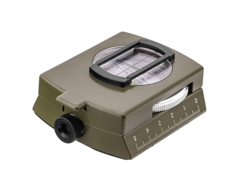 BUSSOLA PRISMATICA IN METALLO MILTEC