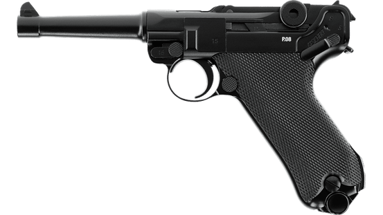 PISTOLA A CO2 P08 BLOWBACK A BIGLIE CAL. 4,5mm LEGENDS UMAREX