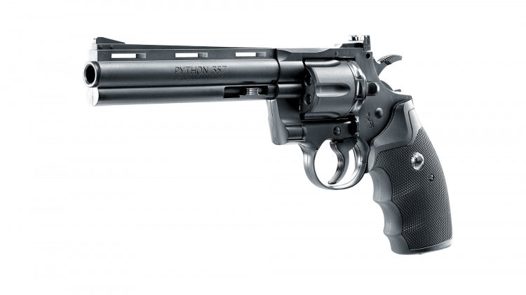 REVOLVER COLT PYTHON CANNA 6" 4.5 mm Pellet/BB CO2 SWISS ARMS