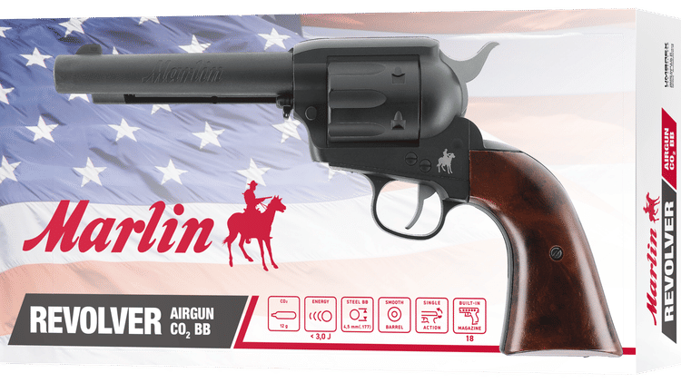 REVOLVER MARLIN A CO2 A BIGLIE CAL. 4,5mm <7,5J UMAREX