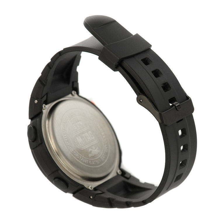 OROLOGIO TATTICO COMPASS CON BUSSOLA ELETTRONICA NERO M-TAC