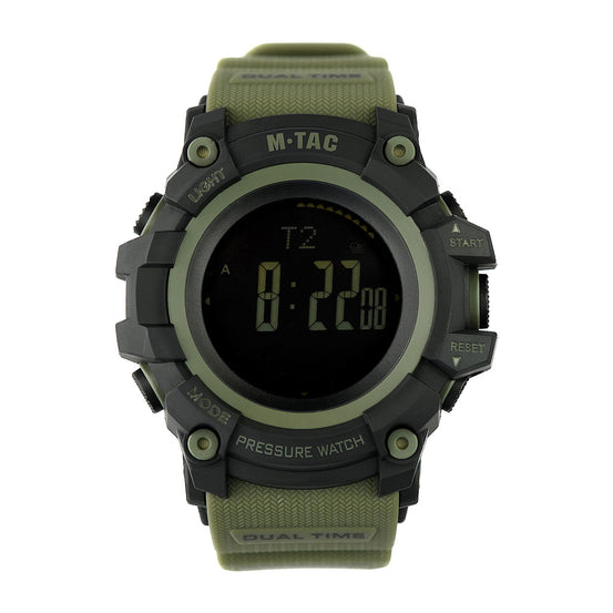 OROLOGIO TACTICAL ADVENTURE NERO E VERDE M-TAC