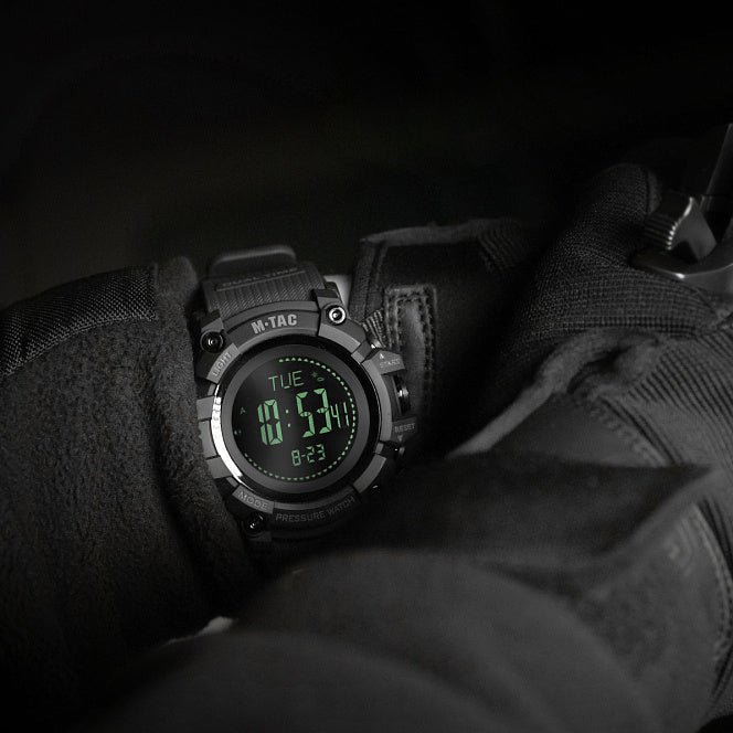 OROLOGIO TACTICAL ADVENTURE NERO M-TAC