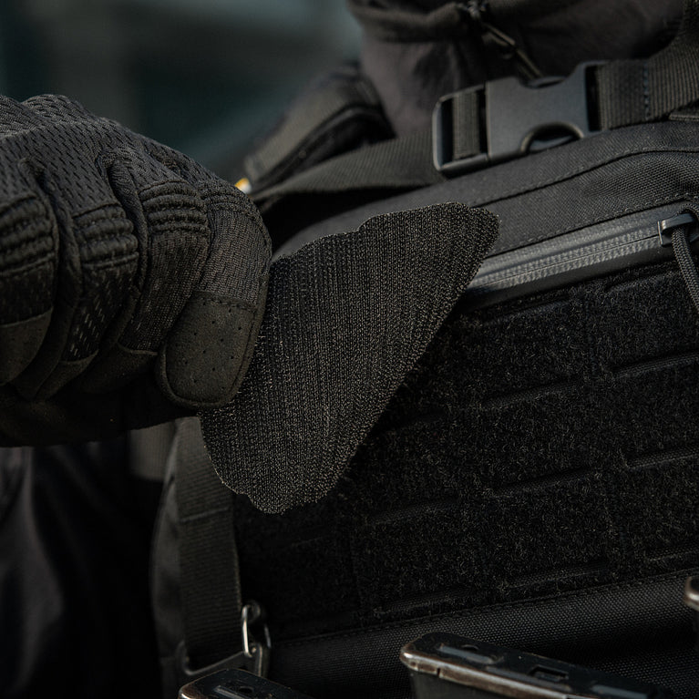 Patch ricamata Con Velcro Zero Tolerance NERA M-TAC