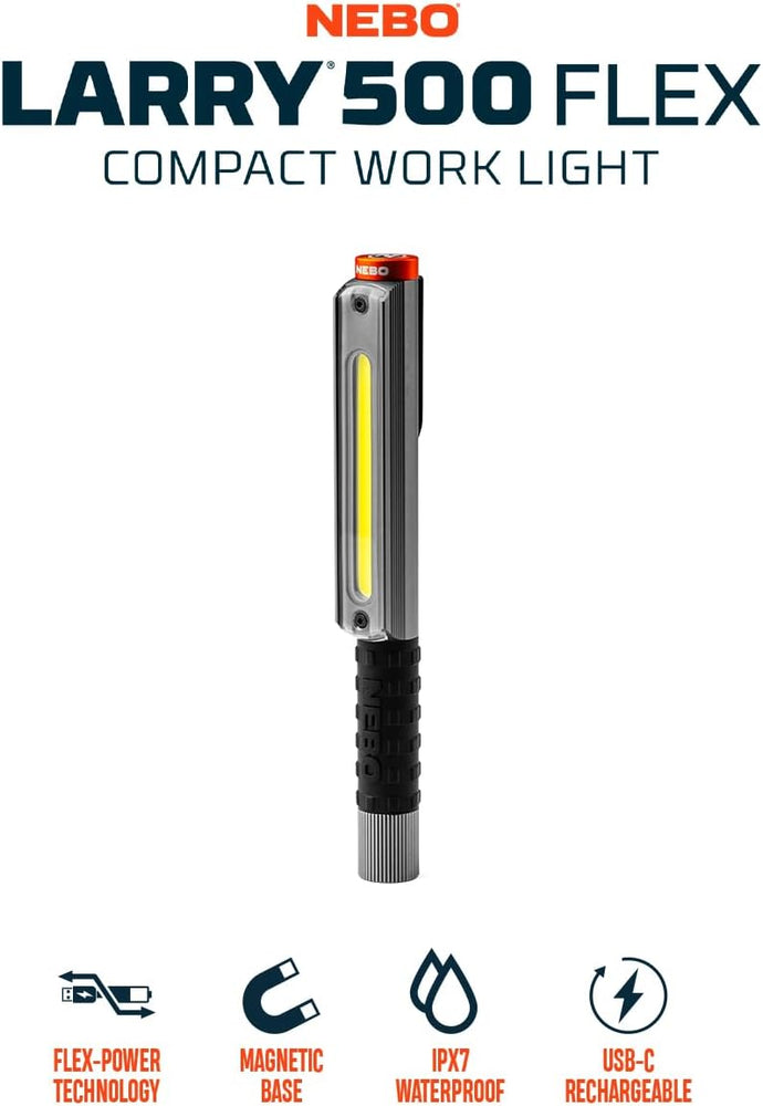TORCIA DA 500 LUMEN LIL LARRY FLEX NEBO