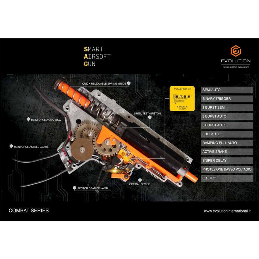 FUCILE RECON MK18 MOD.1 10.8 ETS II EVOLUTION AIRSOFT