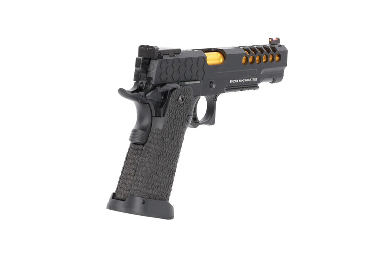 PISTOLA SOFTAIR A GAS/CO2 SA-VGP15 SERIE VAPOR NERA/DORATA SPECNA ARMS