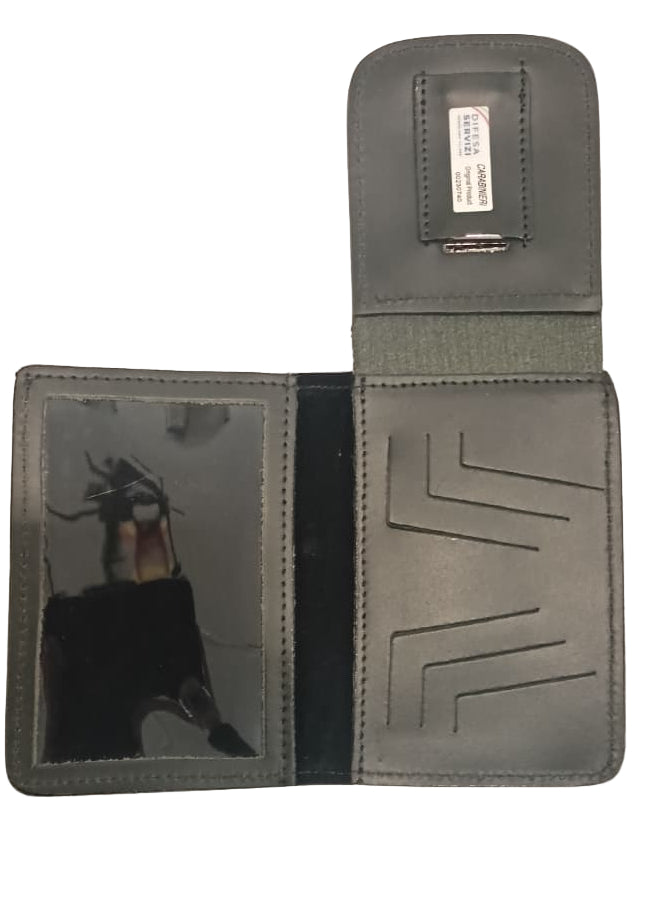PORTAFOGLIO PER CARABINIERI OPERATIVI CON PLACCA CARABINIERE ARGENTO VEGA HOLSTER