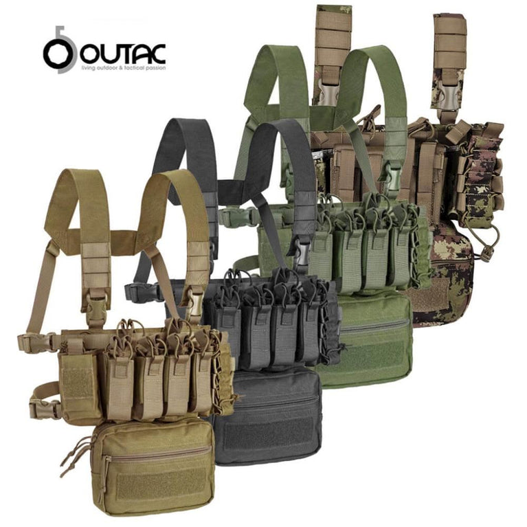 Tattico Molle Chest Rig VEGETATO OUTAC BY Defcon 5
