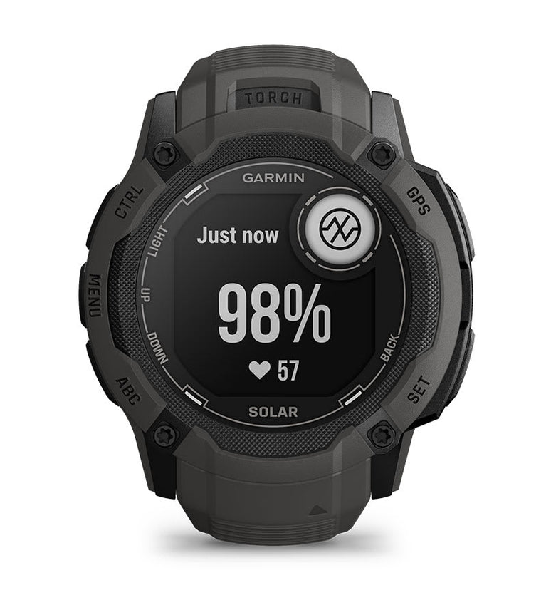 SMARTWATCH INSTINCT 2X SOLAR GRAPHITE GARMIN