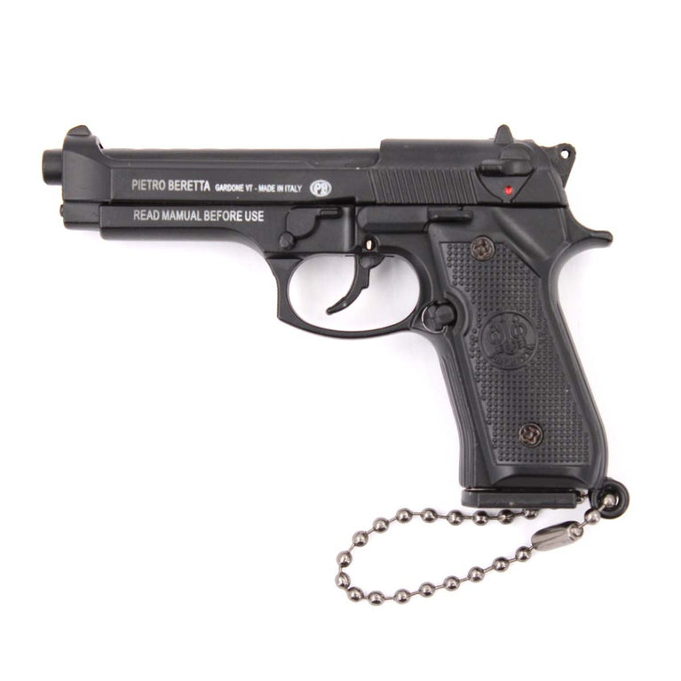 PORTACHIAVI A FORMA DI PISTOLA BERETTA B92F 7,5 cm BLOOD HERITAGE