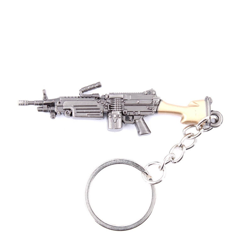 PORTACHIAVI A FORMA DI MITRAGLIATRICE M249 DA 7 CM BLOOD HERITAGE