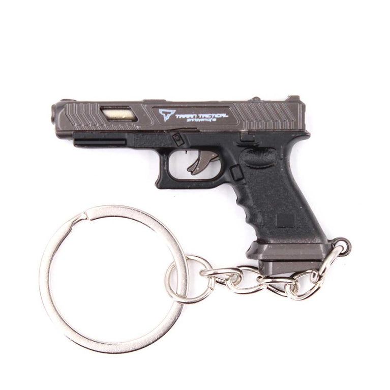 PORTACHIAVI A FORMA DI PISTOLA TTI G34 DA 5cm GRIGIA/NERA BLOOD HERITAGE