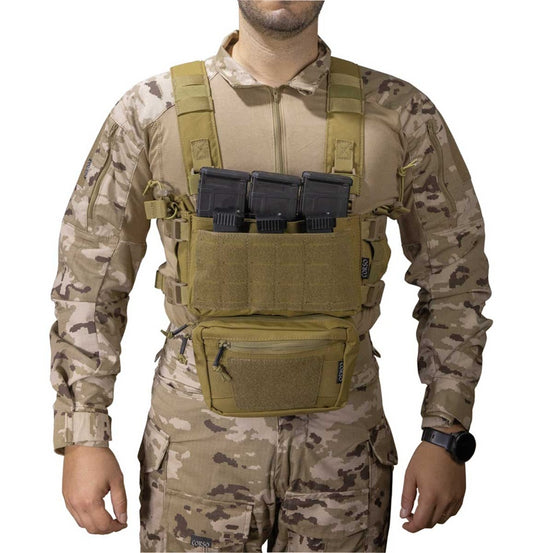 CHEST RIG FLINT MK2 COYOTE BROWN CORSO