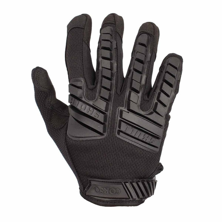 GUANTO TATTICO SKULL MK3 LOOCK NERO CORSO