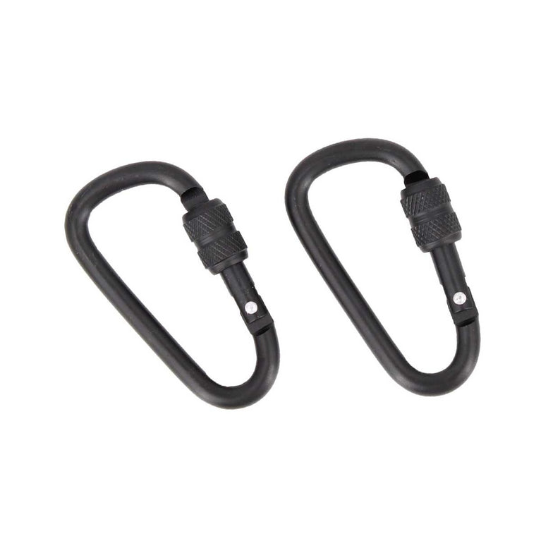 MOSCHETTONE IN METALLO CON CHIUSURA DI SICUREZZA CONFEZIONE DA 2 PCS IMMORTAL WARRIOR