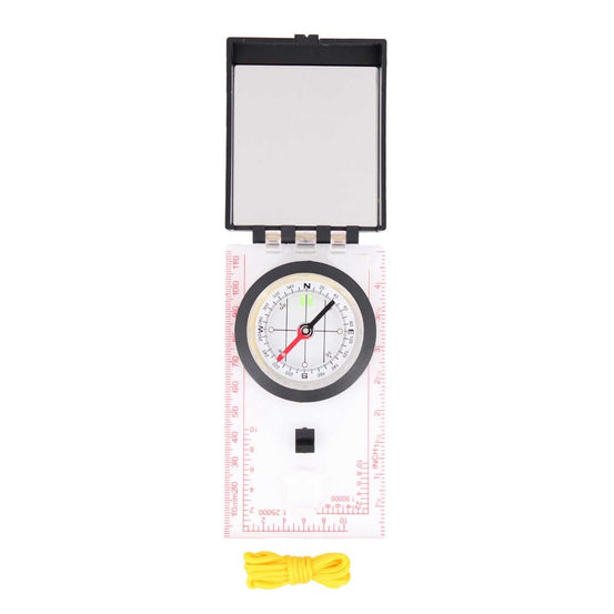 BUSSOLA CARTOGRAFICA TRASPARENTE MOD 1 CON SPECCHIO IMMORTAL WARRIOR