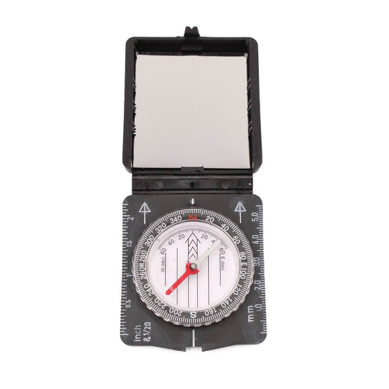 BUSSOLA CARTOGRAFICA TRASPARENTE MOD. 2 CON SPECCHIO IMMORTAL WARRIOR