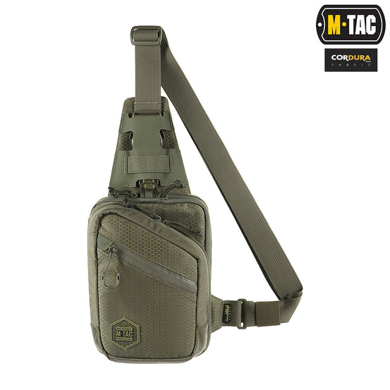Marsupio Monospalla Sling Pistol Bag Elite Hex RANGER GREEN M-TAC