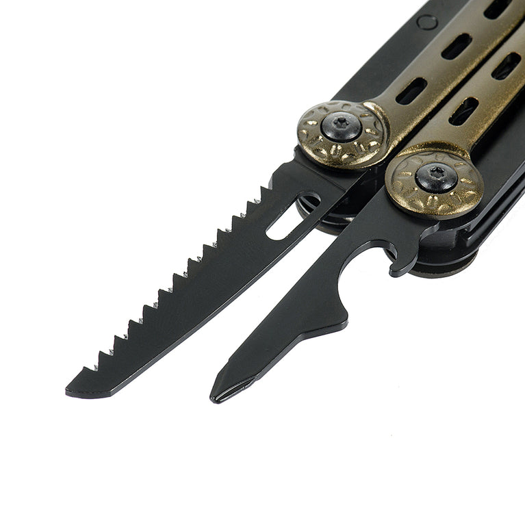 COLTELLO MULTIFUNZIONE MULTITOOL TYPE 5 OLIVE M-TAC