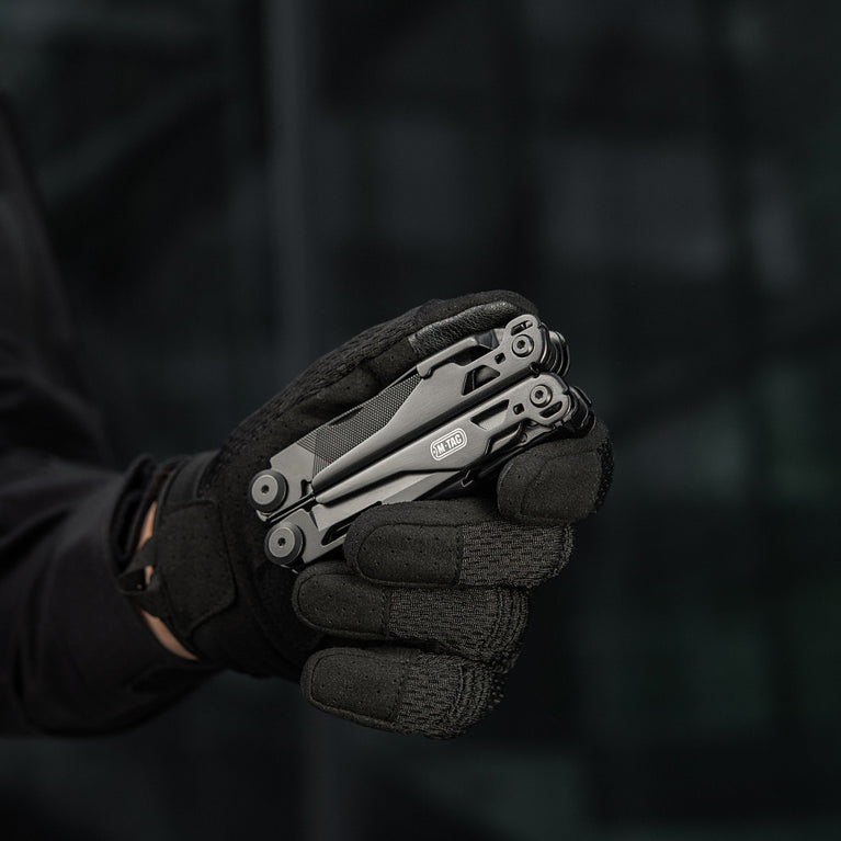 COLTELLO MULTIFUNZIONE MULTITOOL TYPE 9 NERO M-TAC