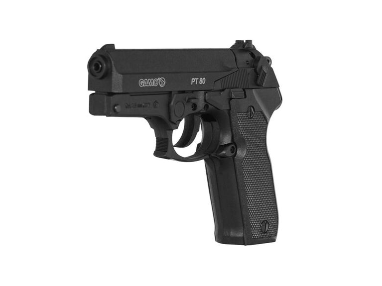 PISTOLA A CO2 PT-80 A PIOMBINI CAL. 4,5 <7,5J GAMO