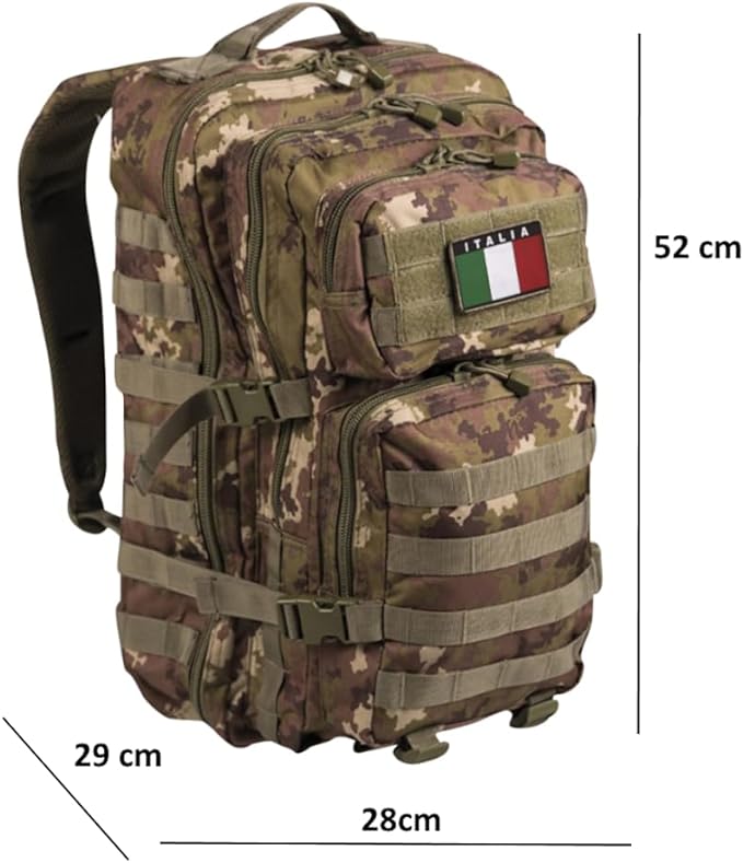 ZAINO US ASSAULT PACK LG 36 LT VEGETATO MILTEC