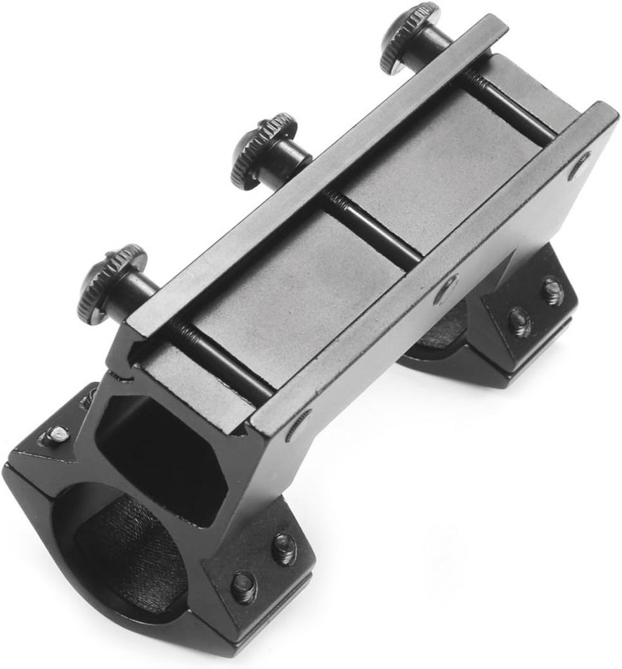 ANELLI SUPPORTO UNICO DA 25MM CON ATTACCO WEAVER IN ALLUMINIO