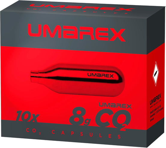 CONFEZIONE DA 10 BOMBOLETTE DA 8gr DI CO2 UMAREX
